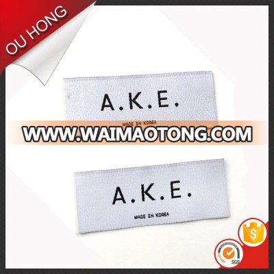 Eco-Friendly Customized Fashion Cheap Clothing Woven Label